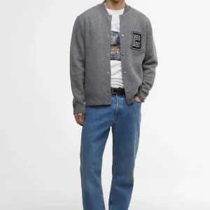 Bomber in maglia Letterman