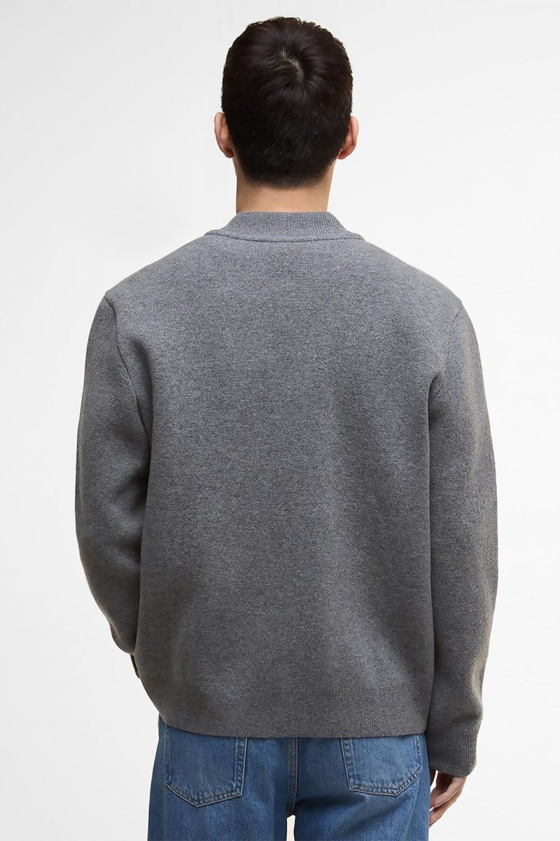 Bomber in maglia Letterman - immagine 5