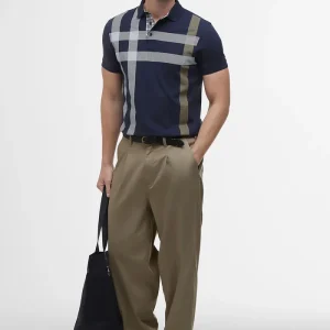 Polo Blaine in tartan oversize