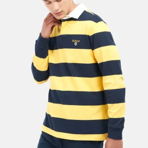 Camicia da rugby a righe Barbour Hollywell