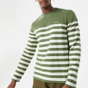 T-shirt Firthmoor Stripe Crew Barbour