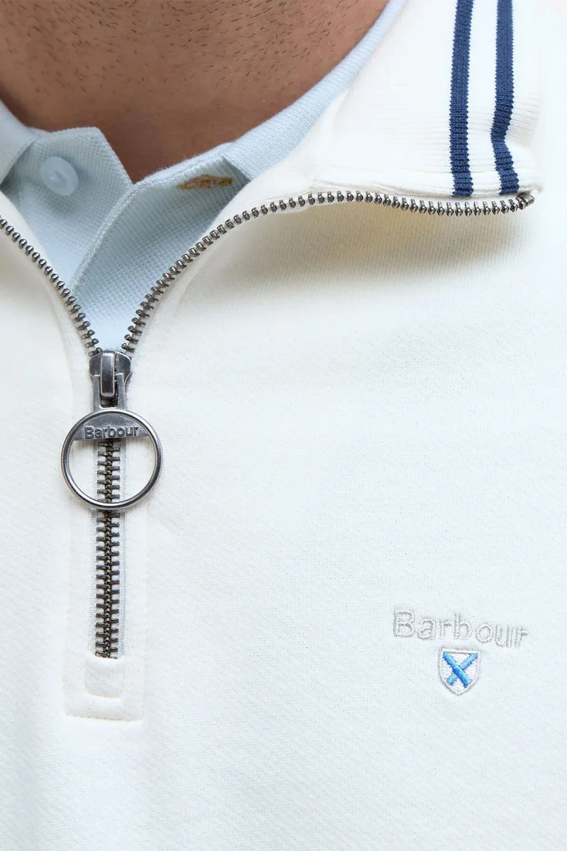 Felpa Rosford con zip corta - immagine 3