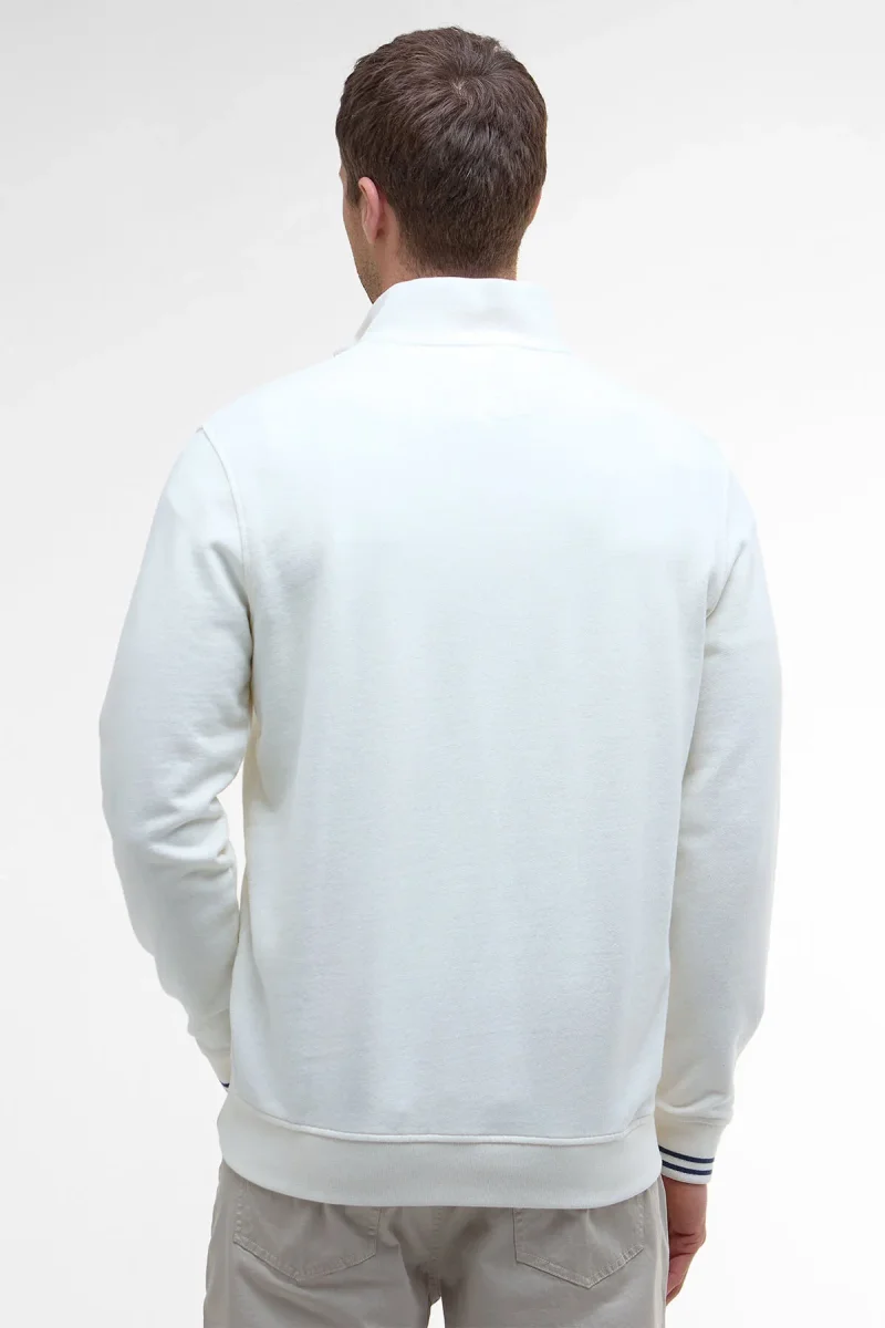 Felpa Rosford con zip corta - immagine 5