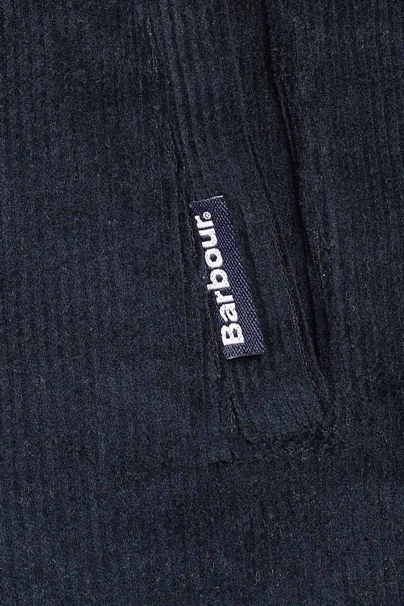 Camicia giacca in velluto rigato - immagine 8