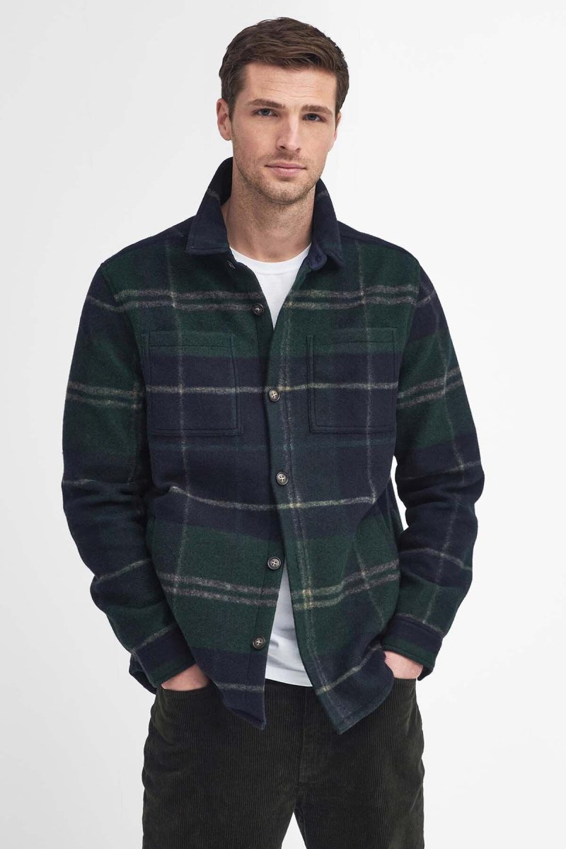 Overshirt Chapter a quadri Barbour - immagine 4
