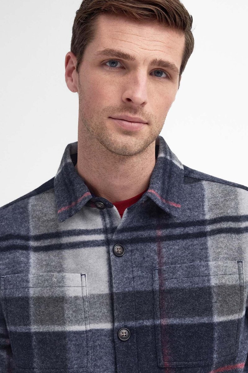 Overshirt Chapter a quadri Barbour - immagine 5