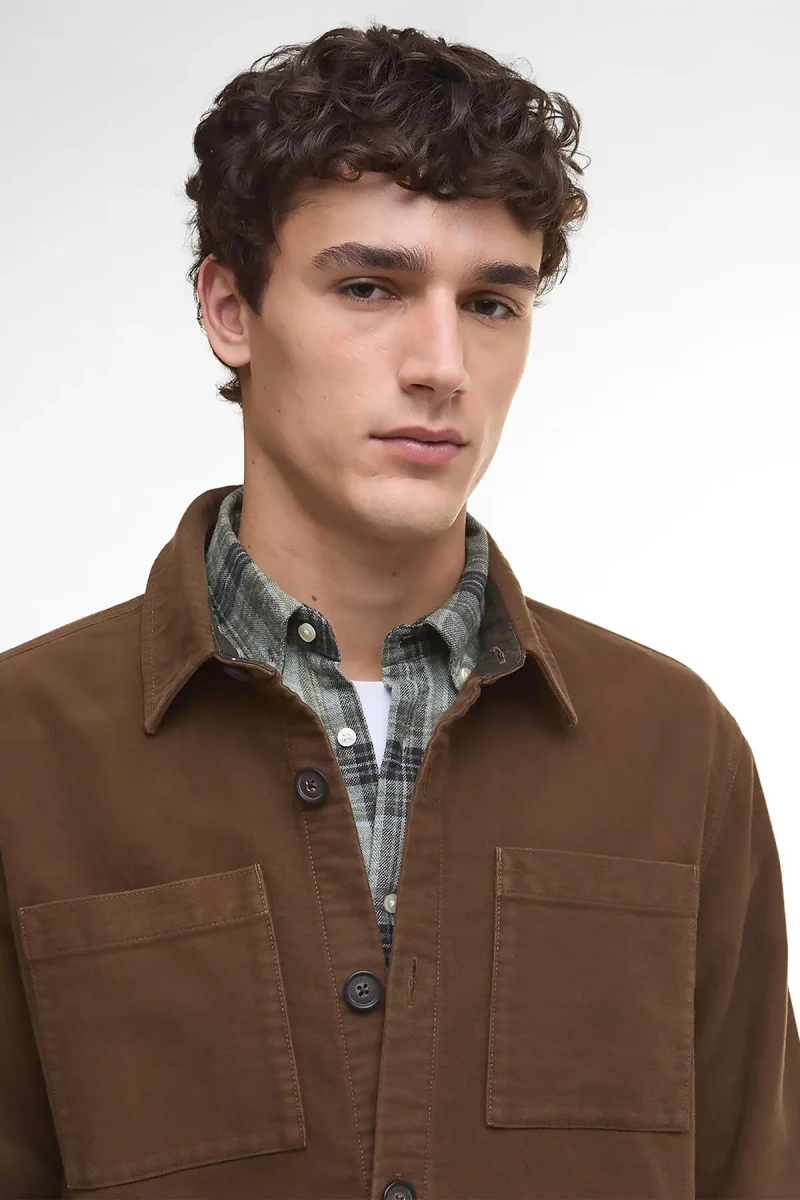 Overshirt in fustagno