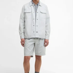 Overshirt in cotone Draftmen Slub Barbour