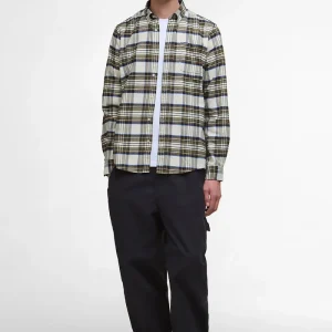 Camicia a quadri leggermente aderente Ronan