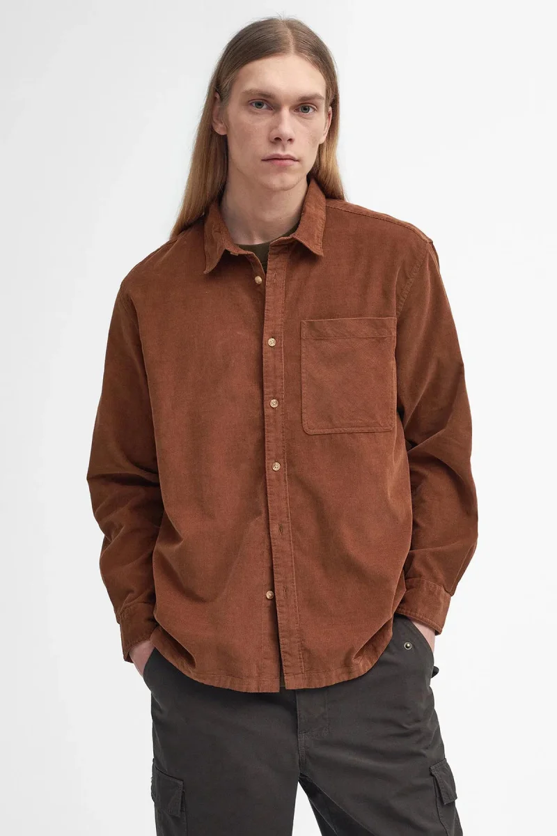 Camicia a quadri oversize a maniche lunghe Wolfwood Barbour - immagine 3