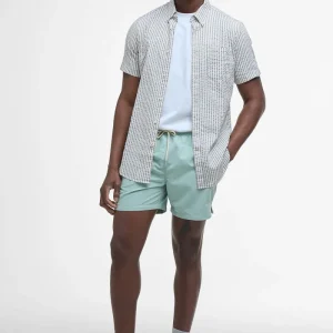 Camicia Cresswell a maniche corte in seersucker dalla vestibilità regular