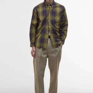 Camicia oversize Taggon in tartan