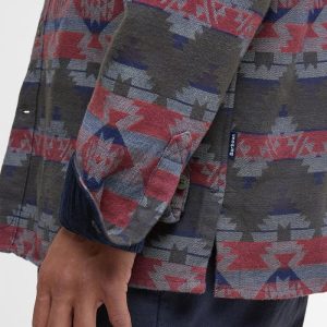 Camicia in jacquard dalla vestibilità comoda Greatend Barbour