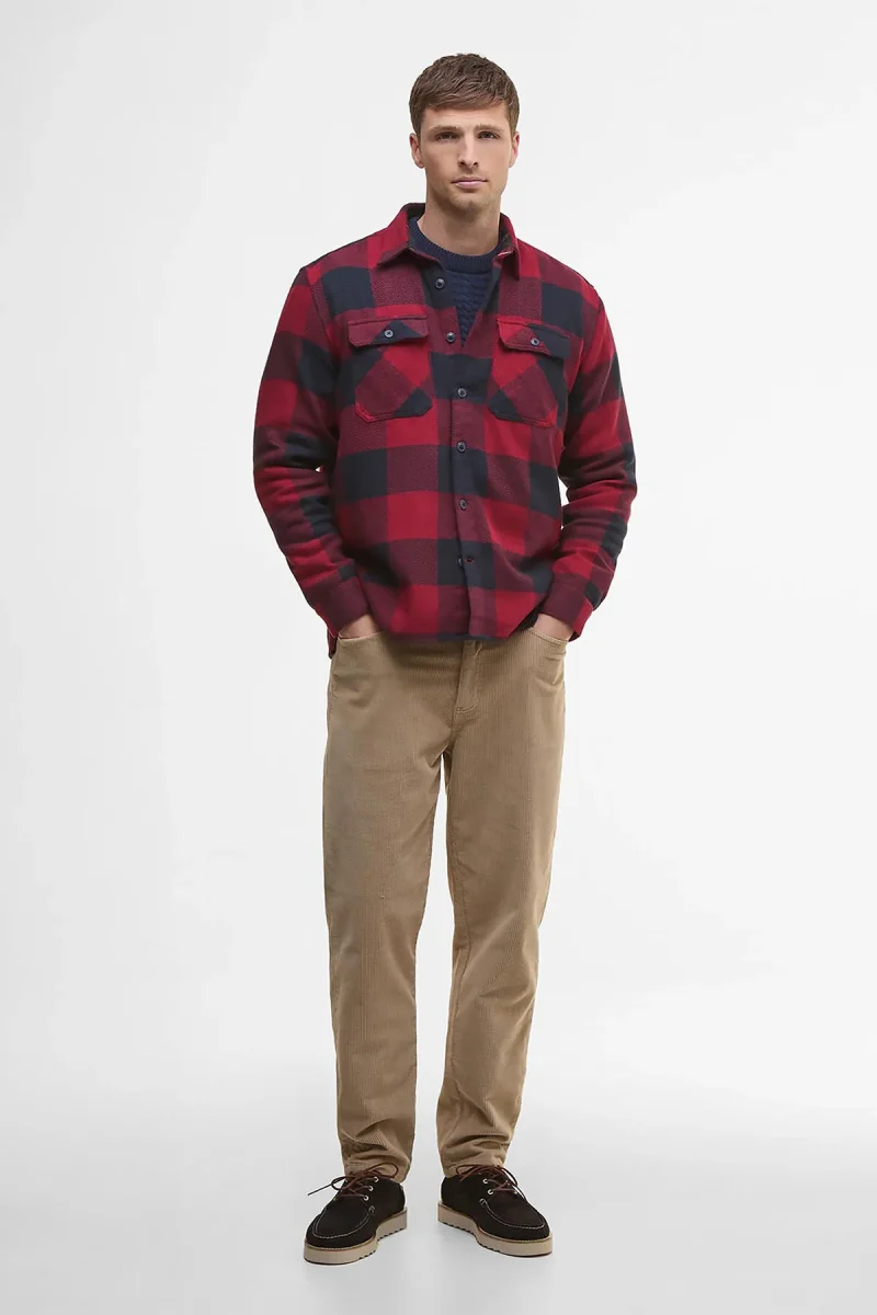 Camicia Bertow a maniche lunghe dalla vestibilità comoda Barbour