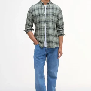 Camicia Ashroad a maniche lunghe leggermente aderente Barbour