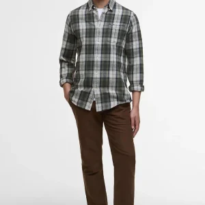 Camicia Sillwith a maniche lunghe leggermente aderente Barbour