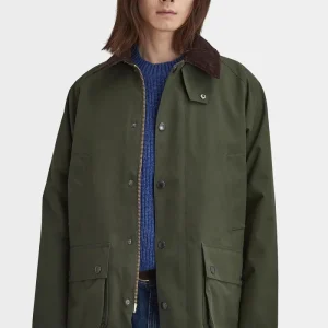 Giacca antipioggia Bedale dal taglio classico Barbour