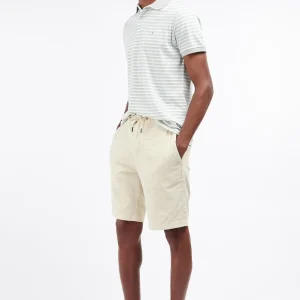 Shorts in lino misto cotone