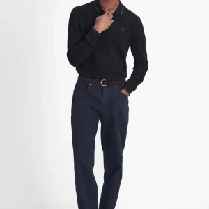Pantaloni in tessuto stretch lavato dalla vestibilità regular