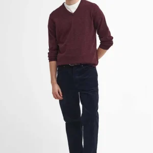 Pantaloni in velluto stretch a coste sottili dalla vestibilità regular