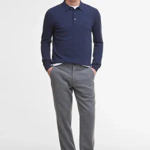 Pantaloni in misto lana dalla vestibilità leggermente aderente Barbour