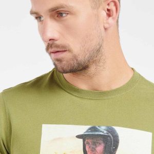 T-shirt con stampa Steve McQueen