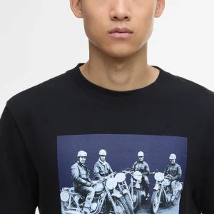 T-shirt con stampa Pitstop B.Intl