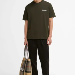 T-shirt oversize con logo vintage Crossby