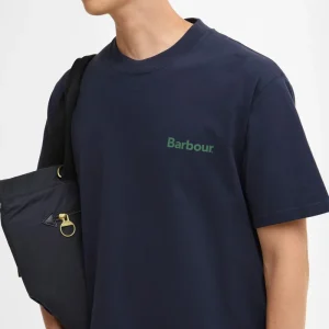 T-shirt oversize con logo vintage Crossby