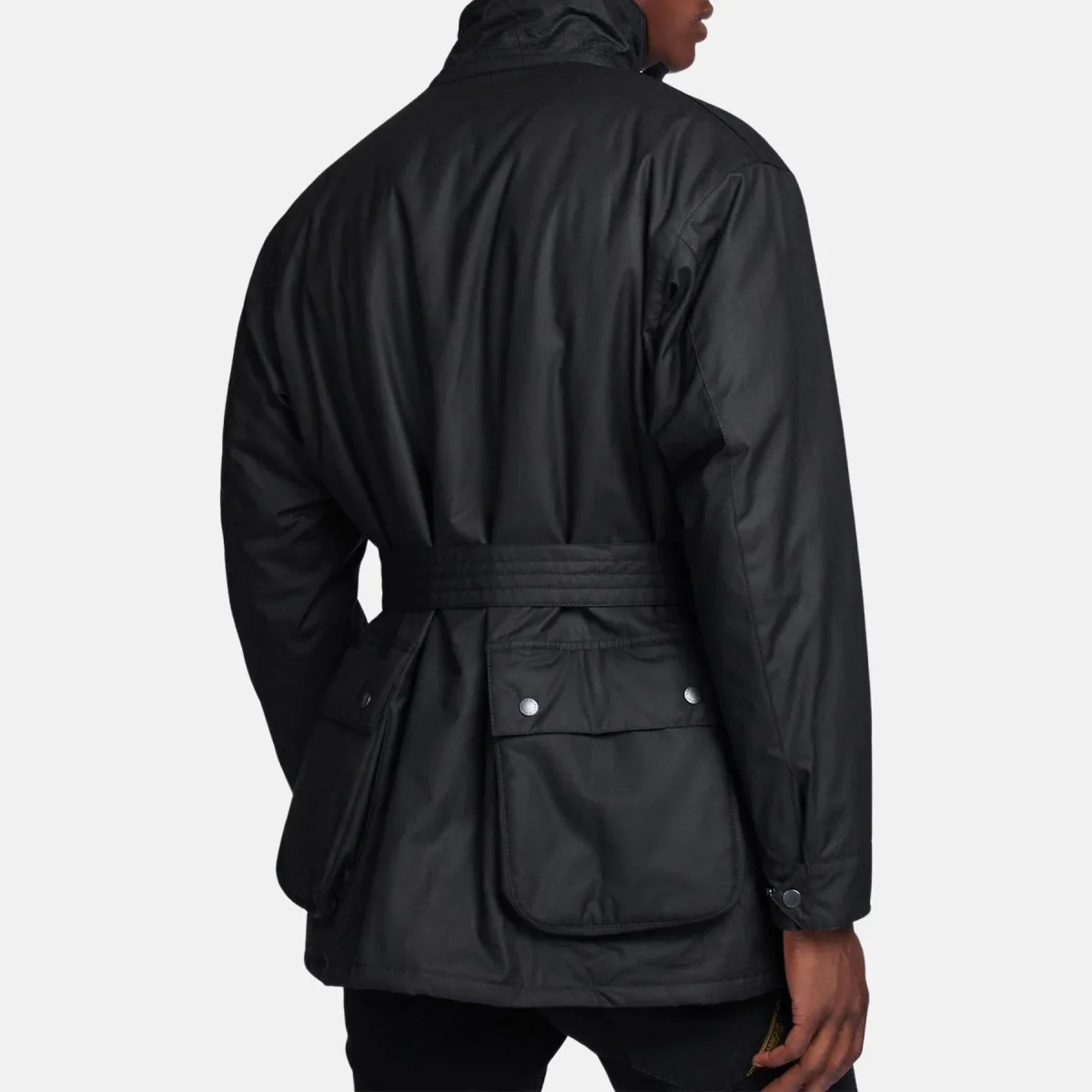 B.Intl X Engineered Garments Giacca in cotone cerato - immagine 3