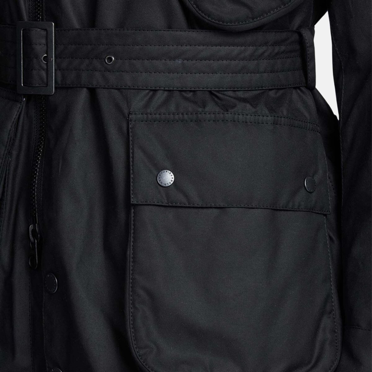 B.Intl X Engineered Garments Giacca in cotone cerato - immagine 6