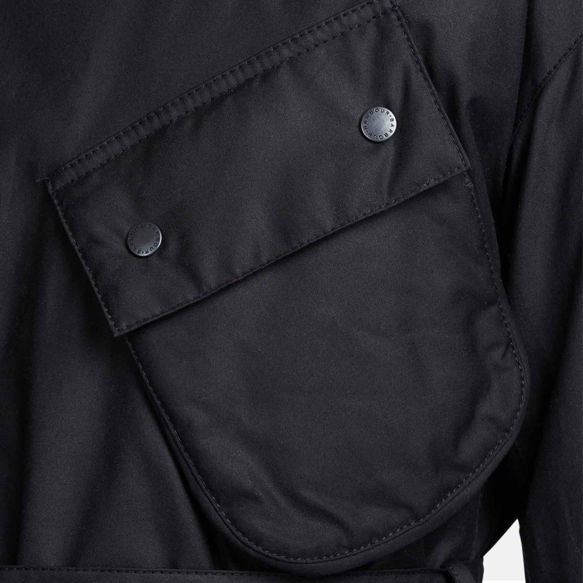 B.Intl X Engineered Garments Giacca in cotone cerato - immagine 7