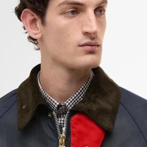 Giacca cerata Bedale oversize Paul Smith loves Barbour