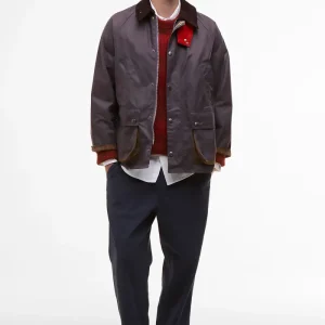 Giacca cerata Bedale oversize Paul Smith loves Barbour