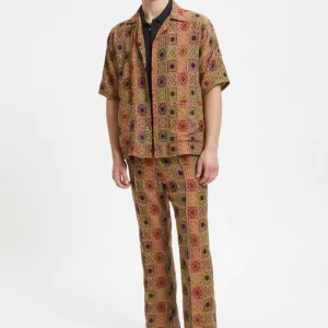 Camicia Cabana India in Jacquard