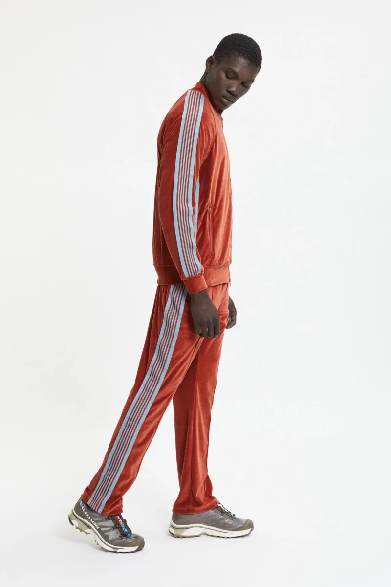 Pantaloni Tuta Aderenti In Velour - immagine 3