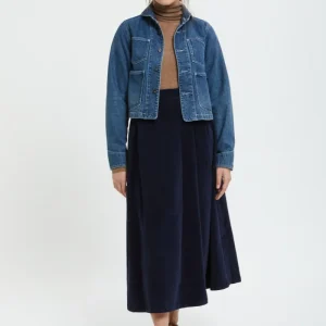 Giacca corta in Denim