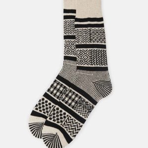 Calzini corti multi jacquard