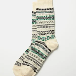 Calzini con motivo Fairisle