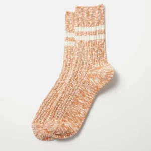 Calzini A Coste Arancioni