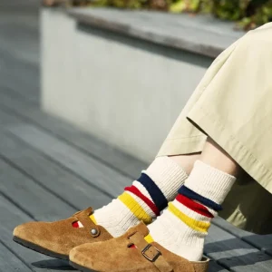 Calzini tubolari a righe