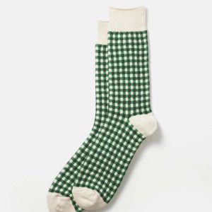 Calzini A Quadri Verdi