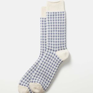 Calzini A Quadri Azzurri