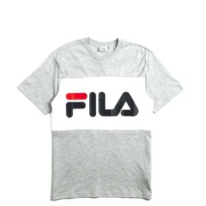 Fila Day Tee Colorblock Lith Grey/White