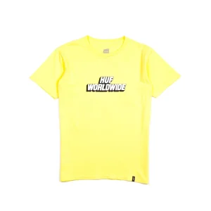 Huf Postal Ss Tee Yellow