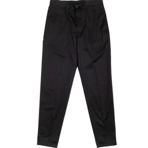 Aramani X Pantalone Largo Cotone Nero Uomo
