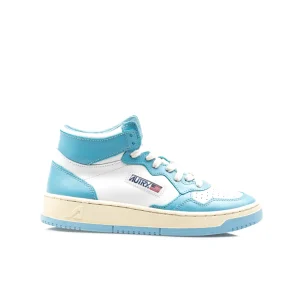 Autry Medalist Mid White Baltic Donna