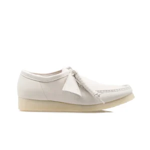 Clarks Wallabe Classic Off White Nubuck Uomo