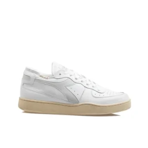 Diadora Milano Basket Row Cut Bianco Unisex