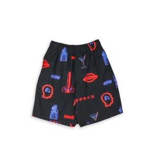 Edwin Paradise Inn Short Cotone Nero